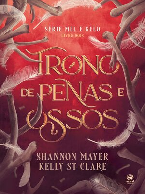 cover image of Trono de penas e ossos